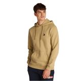 Tommy Hilfiger tjm reg badge hoodie ext Erkek Sweatshirt Relic Tan L