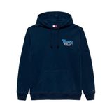 Tommy Hilfiger tjm reg font play hoodie ext Erkek Sweatshirt Dark Night Navy S