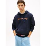 Tommy Hilfiger TJM REG LA HOODIE EXT Erkek Kapüşonlu Sweatshirt Dark Night Navy S