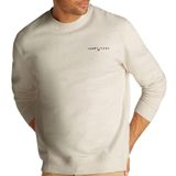 TOMMY HILFIGER TJM REG LINEAR CREW EXT Erkek Sweatshirt, Gulf Sand, XL
