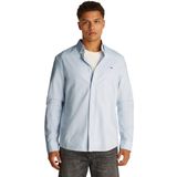 Tommy Hilfiger TJM REG OXFORD SHIRT EXT Erkek Gömlek, Mavi, M