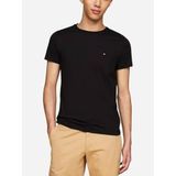 Tommy Hilfiger TJM REG SFLAG SS TEE EXT T-Shirts Erkek BLACK S
