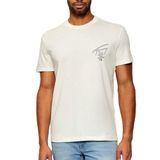 Tommy Hilfiger tjm reg sign city tee ext Erkek Shirt Ancient White M