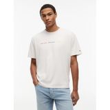 Tommy Hilfiger tjm reg tj repeat ss tee Erkek T-Shirts ancient white S