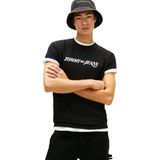 Tommy Hilfiger TJM REG VINTAGE LA SS TEE Erkek Kısa Kollu Tişört Black M