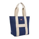Tommy Hilfiger tjm retro cool tote Erkek El Çantası Velvet Blue Tek Beden