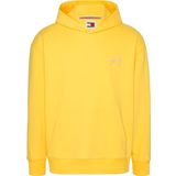 Tommy Hilfiger Tjm Rlx Signature Hoodie Ext Sarı Erkek Sweatshirt