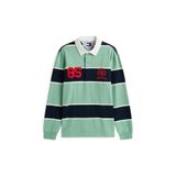 Tommy Hilfiger TJM RLX STRIPE RUGBY, MAS Yeşil Erkek Polo T-Shirt