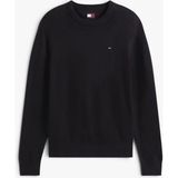 Tommy Hilfiger Tjm Slım Ess Sweater Ext Erkek Siyah Kazak - DM0DM21787