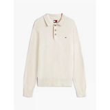 Tommy Hilfiger Tjm Slım Essentıal Polo Sweater Erkek Bej Kazak - Dm0dm20304