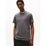 Tommy Hilfiger Tjm Slım Lınear Chest Tee Ext Erkek Gri T-Shirt - Dm0dm21780