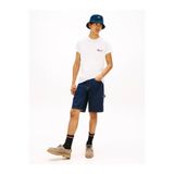 Tommy Hilfiger TJM SLIM SIGN CHEST SS TEE EXT Erkek Beyaz T-Shirt - DM0DM22538