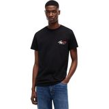 Tommy Hilfiger TJM SLIM SIGN CHEST SS TEE EXT T-Shirts Erkek BLACK XL