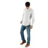 TOMMY HILFIGER TJM SLIM STRIPE OXFORD SHIRT EXT Erkek Gömlek, Nordic Iris/Stripes, M