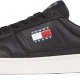 Tommy Hilfiger TJM THE GREENWICH NEW ESS Erkek Spor Ayakkabı, Black, 42