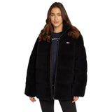 Tommy Hilfiger tjm vail teddy puffer ext Erkek Ceket black XL