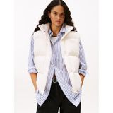 Tommy Hilfiger tjw alaska grid down vest Kadın Ceket Ancient White S