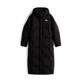 Tommy Hilfiger tjw alaska grid dwn mxi coat ext Kadın Ceket Black S