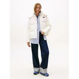 Tommy Hilfiger Tjw Alaska Grid Kuş Tüyü Kadın Beyaz Mont Dw0dw21623ybh
