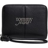 Tommy Hilfiger TJW BOLD MED ZA Kadın Fermuarlı Cüzdan Black OS