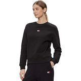 Tommy Hilfiger tjw bxy badge crew ext Kadın Sweatshirt black S
