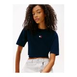 Tommy Hilfiger tjw bxy badge tee ext Kadın T-Shirts dark night navy M