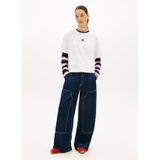 Tommy Hilfiger tjw bxy badge tee ext Kadın T-Shirts ecru M
