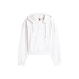 Tommy Hilfiger tjw bxy sh script label hoodie Kadın Sweatshirts ecru S