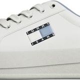 Tommy Hilfiger TJW CITY FLATFORM Kadın Spor Ayakkabı, Beyaz, 41