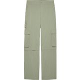 Tommy Hilfiger TJW Claire Nylon Zip-Off Cargo Gri Kadın Pantolon