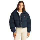 Tommy Hilfiger tjw crp badge collar down puffer Kadın Ceket Dark Night Navy M