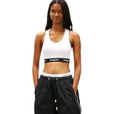 Tommy Hilfiger tjw crp tape bra top Kadın T-Shirts black XS