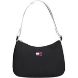 Tommy Hilfiger TJW Essential Daily Omuz Çantası, Standart, AW0AW18463, Siyah, Kadın