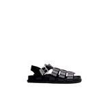 Tommy Hilfiger tjw fisherman patent sandal Kadın Terlik Black 38 EU