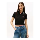 Tommy Hilfiger TJW Kadın Slim Badge S/S Polo Yaka T-Shirt