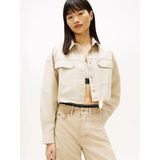 Tommy Hilfiger Tjw Kısa Utility Kadın Bej Gömlek DW0DW22514ABY - XS