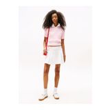 Tommy Hilfiger TJW PIQUE BADGE F&F SKIRT EXT Kadın Etek DW0DW20268TCR