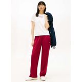 TOMMY HILFIGER TJW REG ESSENTIAL LOGO 2 TEE EXT Kadın T-shirt, Ecru, S
