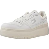 Tommy Hilfiger tjw retro basket flatform Kadın Ayakkabı Ecru/Ivory 36 EU