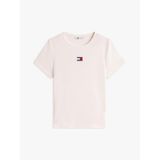 Tommy Hilfiger tjw slim badge rib tee Kadın T-Shirts ecru S