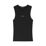 Tommy Hilfiger TJW Slim Fit Script Label T-shirt, M, DW0DW22282, Siyah, Kadın