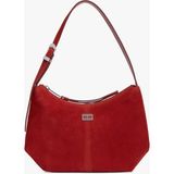 Tommy Hilfiger Tjw Slouchy Suede Shoulder Bag Kadın Kırmızı Çanta - AW0AW18859 - OS