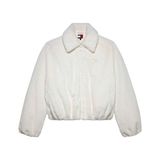 Tommy Hilfiger Tjw Suni Kürk Kadın Beyaz Ceket DW0DW21669YBH