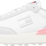 Tommy Hilfiger TJW TECH RUNNER ESS Kadın Spor Ayakkabı, Beyaz, 39