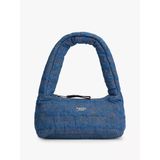 Tommy Hilfiger Tjw Urban Tamamı Baskılı Kadın Denim Omuz Çantası Aw0aw182661a7