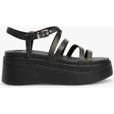 Tommy Hılfıger Tjw Wedgy Strappy Sandal Sandalet - Siyah