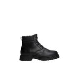 TOMMY HILFIGER TOMMY HILFIGER Erkek Marka Baskılı%100 Deri Full Bağcıklı Kışlık Kullanıma Uygun Siyah Bot & Bootie EM0EM01706 BDS 40 EU