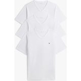 Tommy Hilfiger Tommy Hılfıger Erkek Marka Logolu Günlük Kullanıma Uygun Beyaz T-Shirt UM0UM03865 0xj