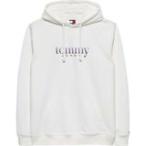 TOMMY HILFIGER TOMMY HILFIGER Erkek Marka Logolu Günlük Kullanıma Uygun Beyaz1 Sweatshirt DM0DM22642 YBL