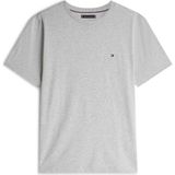 Tommy Hilfiger Tommy Hılfıger Erkek Marka Logolu Günlük Kullanıma Uygun Gri T-Shirt MW0MW39995 P01